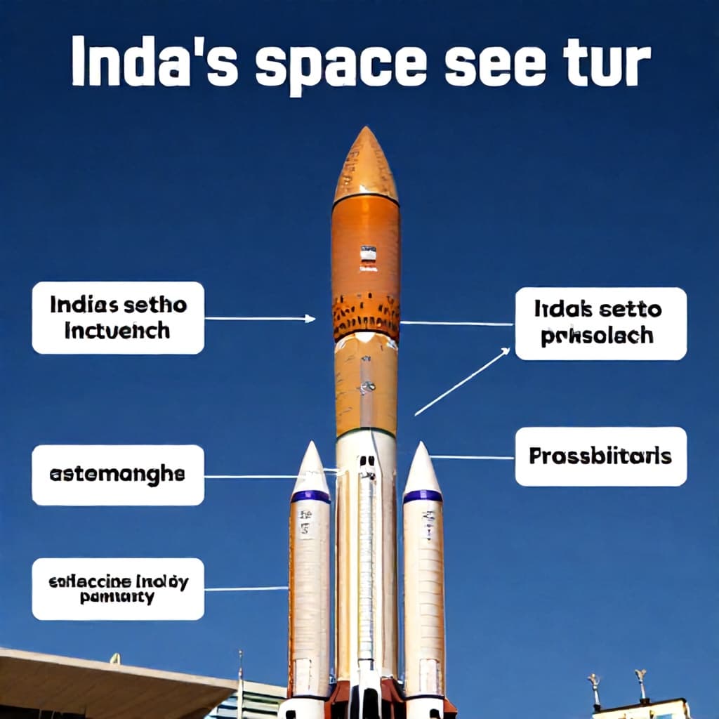 Illustration for India's space sector opens up: states, startups eye bigger slice