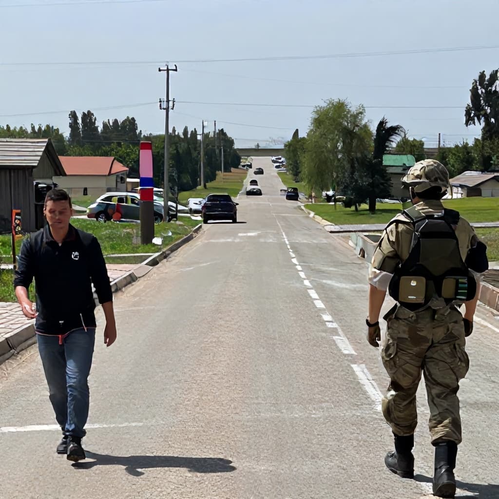 Illustration for Russian troops push deeper into Kostyantynivka, threatening Donbas gateway