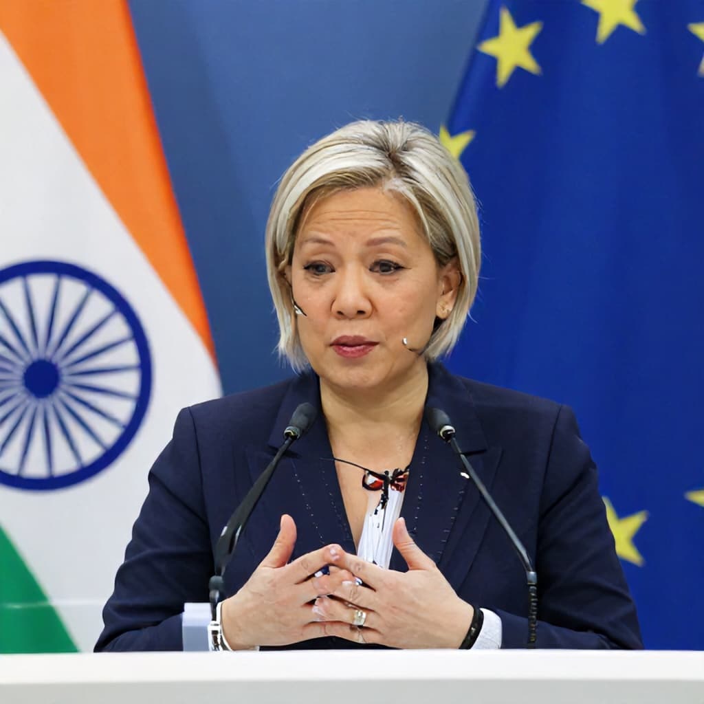 Illustration for EU chief says India free trade deal likely by year end