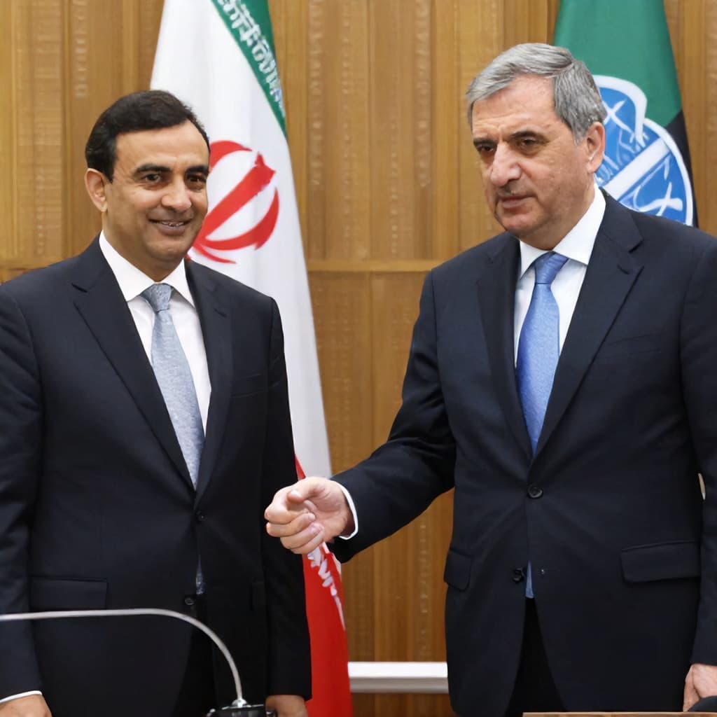 Illustration for Iran delegation in Switzerland led by Araghchi and Ghalibaf, IAEA chief Grossi to oversee nuclear talks