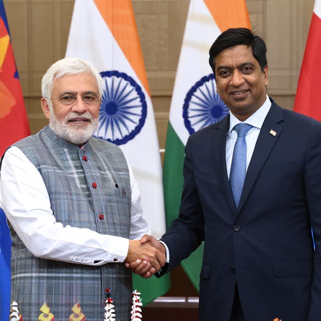 Illustration for Modi and Starmer caught on mic hinting at India-UK trade deal progress