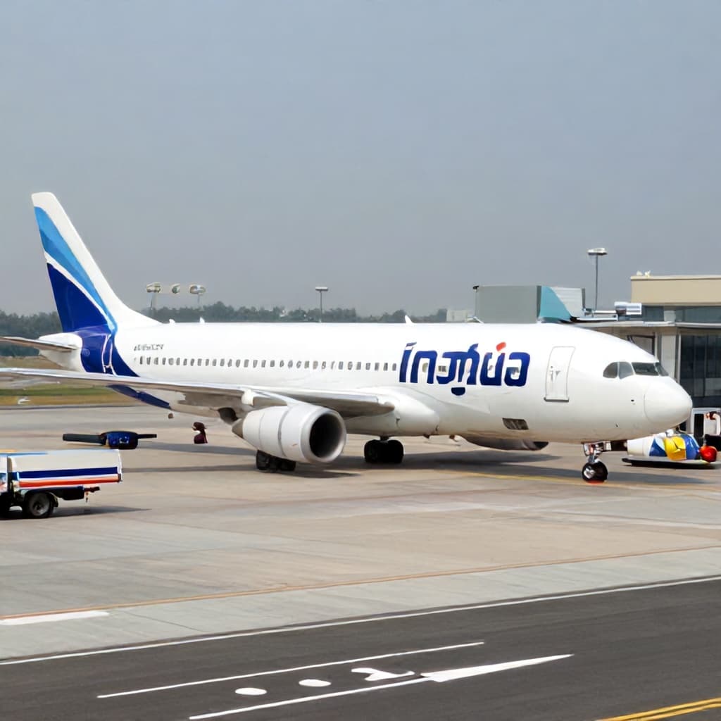 Illustration for Jewar airport sees its first IndiGo flight, commercial ops begin