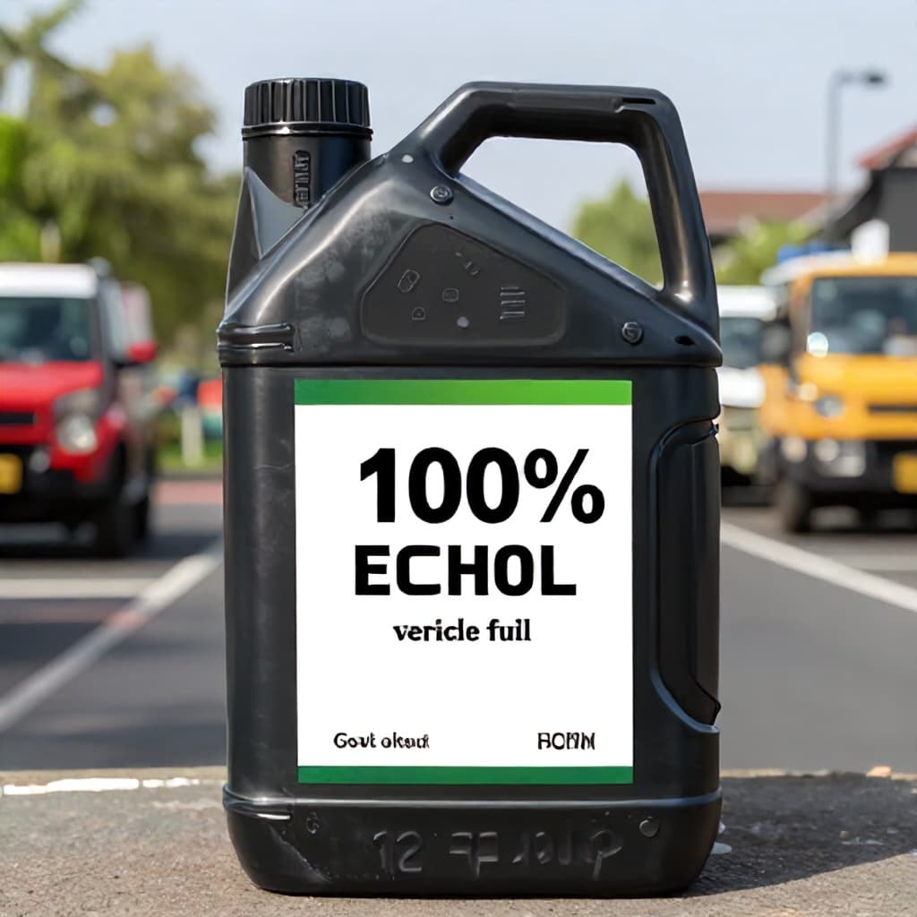 Illustration for Govt okays 100% ethanol as vehicle fuel