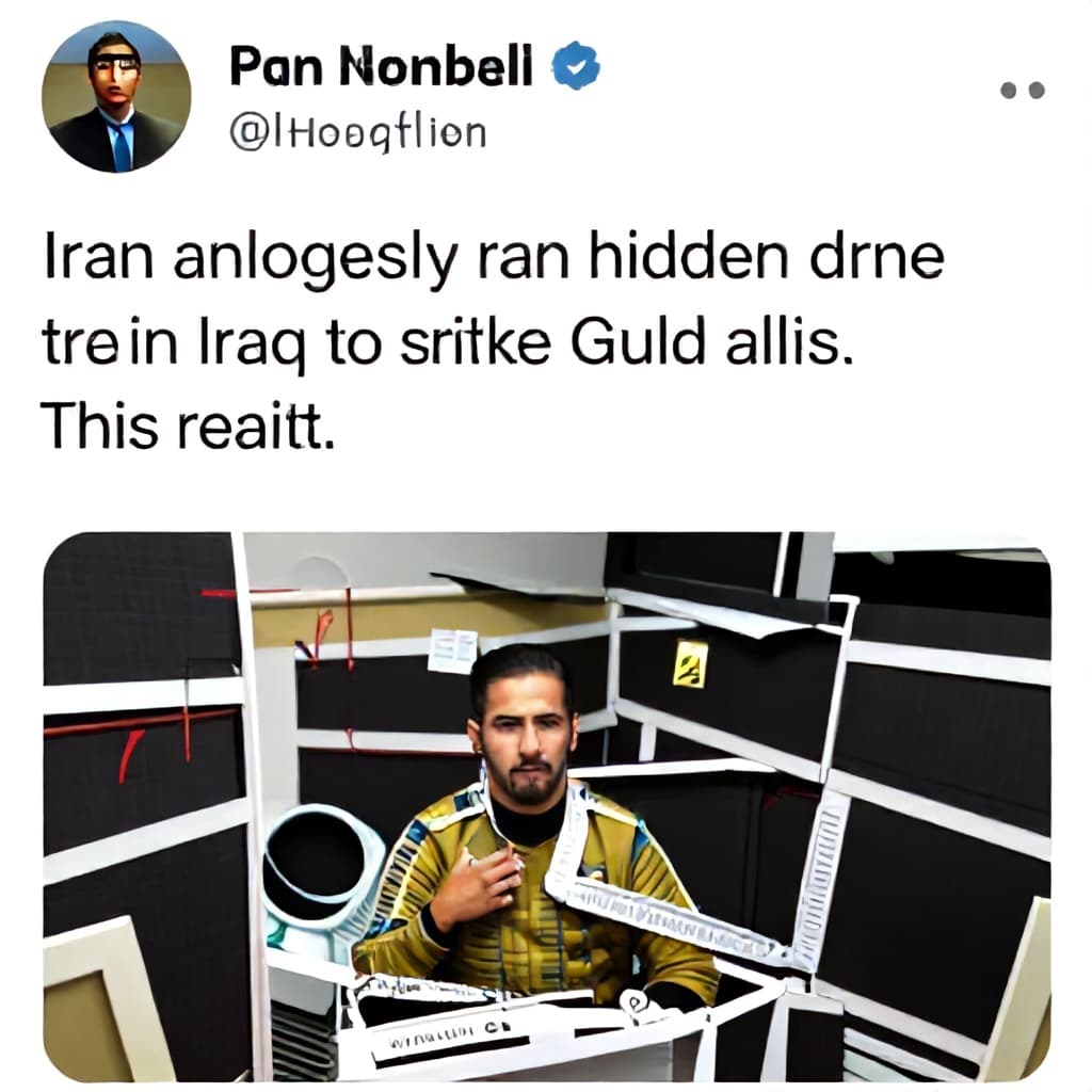 Illustration for Iran allegedly runs hidden drone units in Iraq to strike Gulf allies